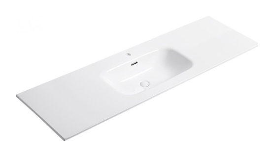 D1750 single basin ceramic vanity top