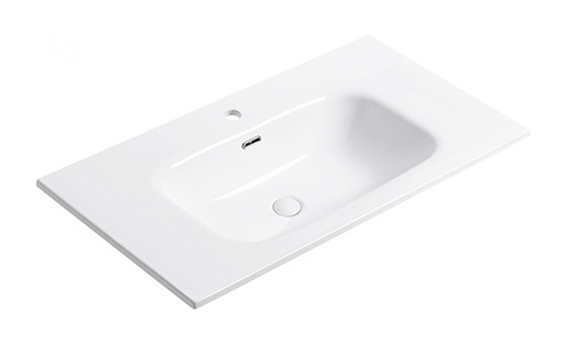 D9050 Einzelwaschtisch-Waschtischplatte aus Keramik