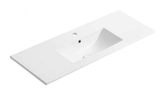 E1039 single basin ceramic vanity top