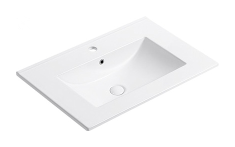 E71 single basin ceramic vanity top