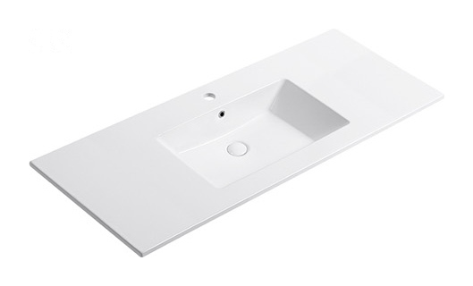 F1250 single basin ceramic vanity top